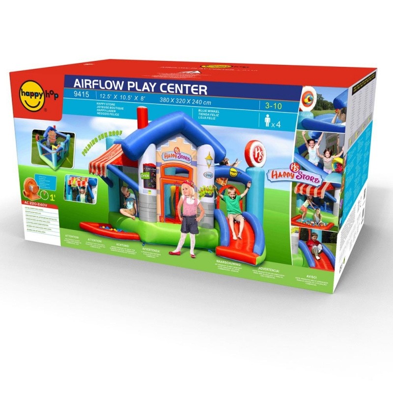 Play center. 'Надувной батут Happy Hop 9415. Надувной комплекс Happy Hop веселый магазинчик 9415. Горки магазин веселая. Надувной комплекс Happy Hop веселый дом принцессы 9215p.